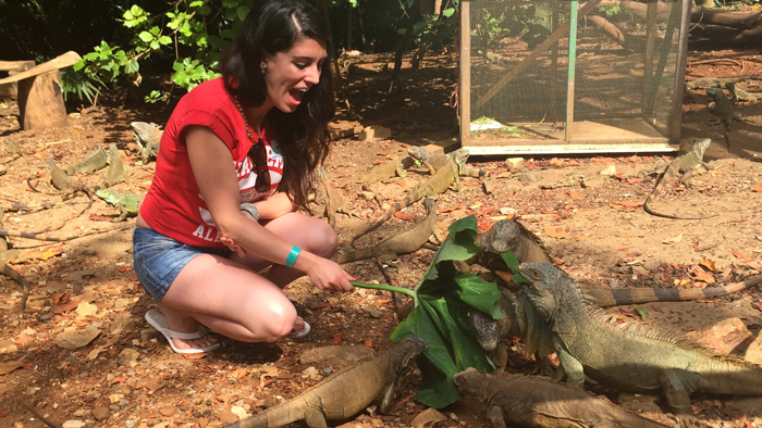 IGUANA PARK, SLOTHS PARK & HYDRO-BIKES The water trails